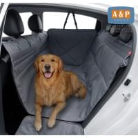 Автогамак Happy Dog Premium (Хэппи Дог Премиум). Цельный. Цвет: серый.